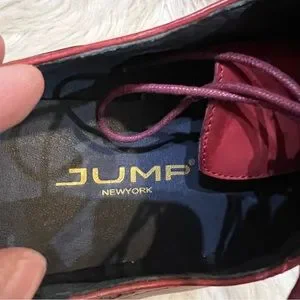 Jump | Shoes | Jump New York Red Ombr Leather Wingtip 
